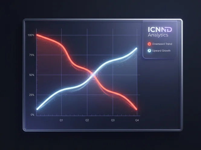 Chart showing comment rank decay over time for generic verified accounts versus detailed contextual unverified accounts